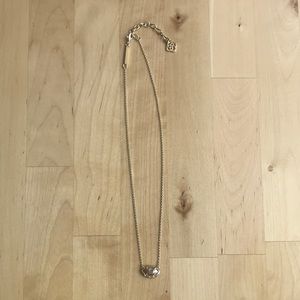 Kendra Scott Mikka Necklace in Gold with Brown MOP